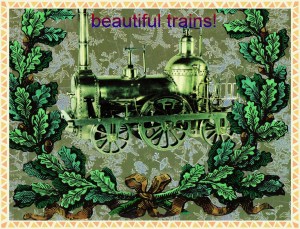 steampunk train 2---