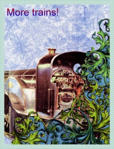 steampunk train 3---