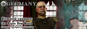 bismarck conquers by superior engineering