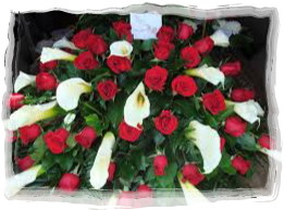 funeral flowers 7-framed