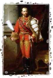 rudolph in red uniform- 18framed