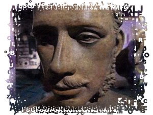 rudolph lots sculpture-demons-misfit-royal-rebel-framed