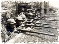 war games trench ww 1- framed