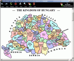 empire Map magyar hungary