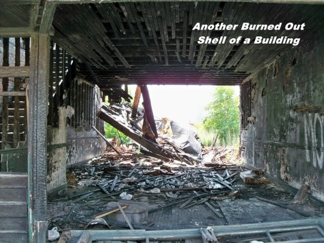 ruins burned out day