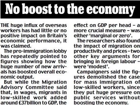 migrant do not boast economy