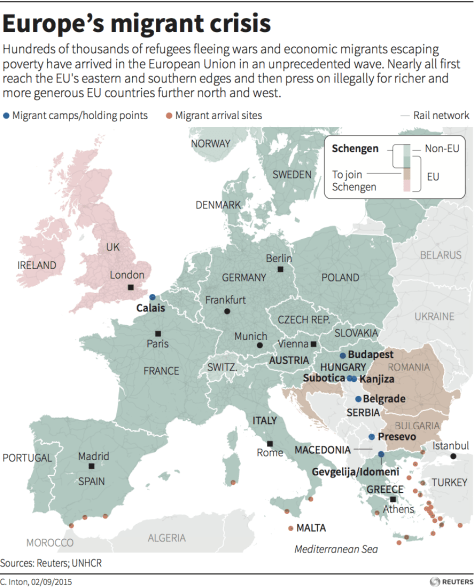 migrant map to dole